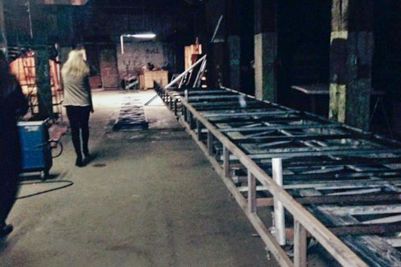 Basement of historic Scranton Road building