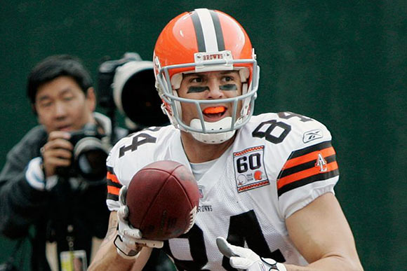 Joe Jurevicius with the Browns