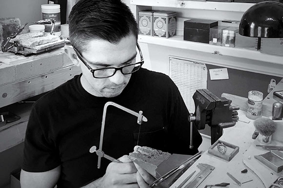 Founder and jeweler Wes Airgood