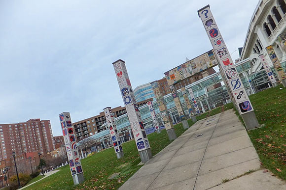 The future location of Canal Basin Park