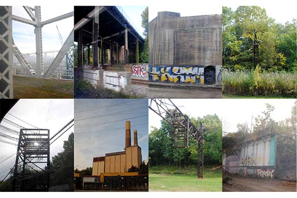 Examples of potential sites along the Red Line