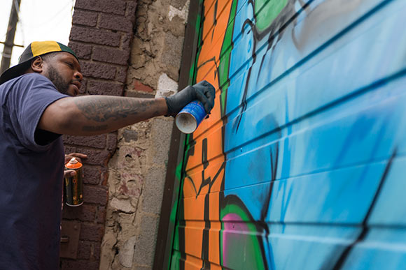 Graffiti Garages at Spang Mountain