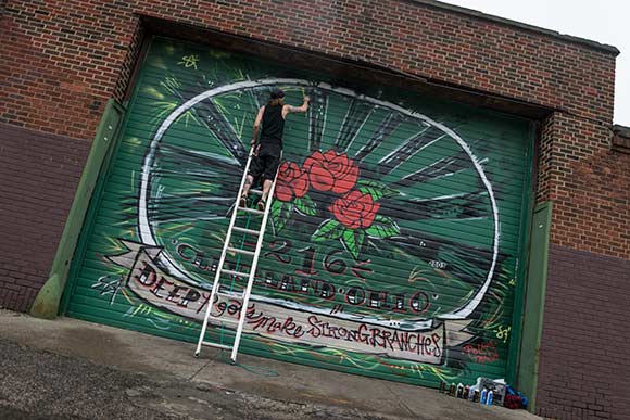 Graffiti Garages at Spang Mountain