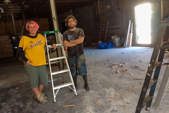 Tina Haldiman and Cassidy Anderson