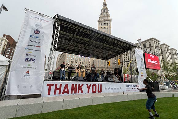 RNC Thank You Party in Public Square