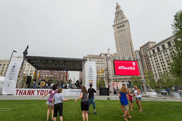 RNC Thank You Party in Public Square