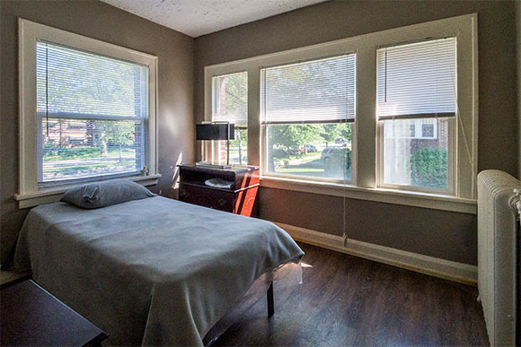 A typical bedroom at the EDWINS Campus dorms