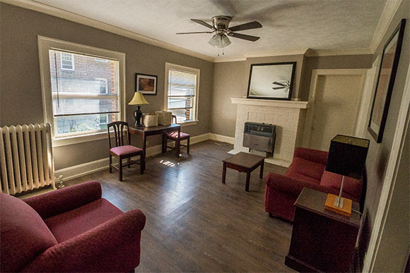 One of the living areas at EDWINS Campus dorm