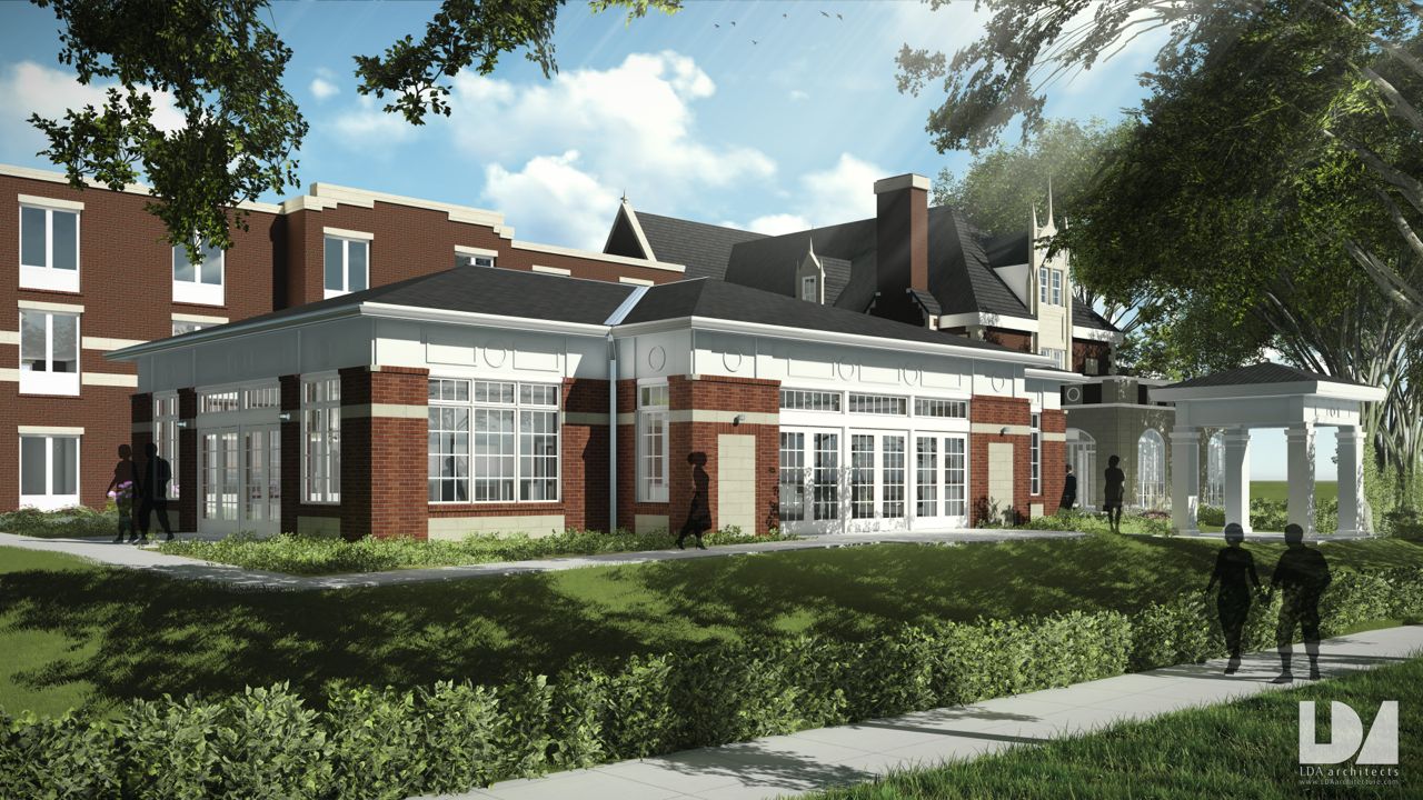 Glidden House rendering