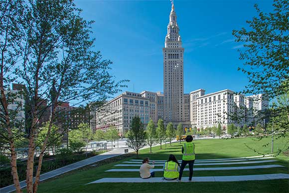 The event lawn civic space