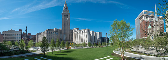 <span class="content-image-text">The view from the north-east corner of Public Square today</span>