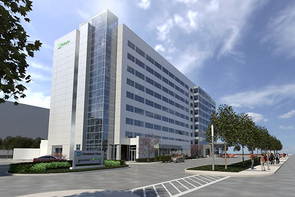 Holiday Inn Cleveland Clinic rendering