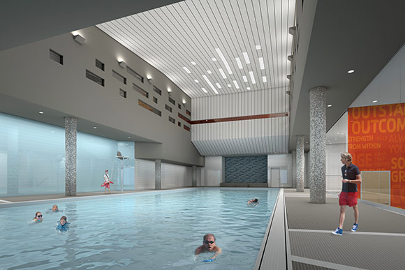 YMCA pool
