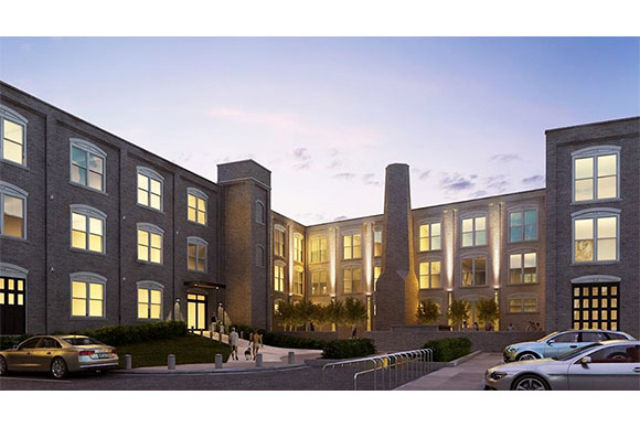 Rendering of the finished Wagner Awning