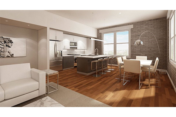 Interior rendering of the finished Wagner Awning