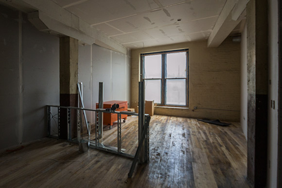 Wagner Awning under construction