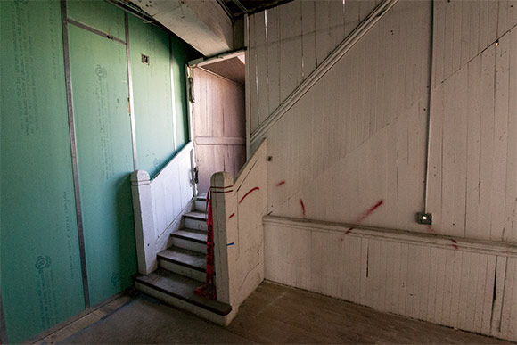 Wagner Awning under construction