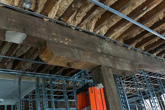 Wagner Awning under construction