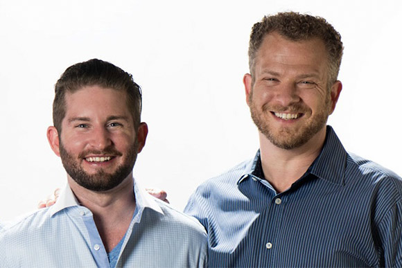 Wheedle founders John Weston, left, and Brian Stein