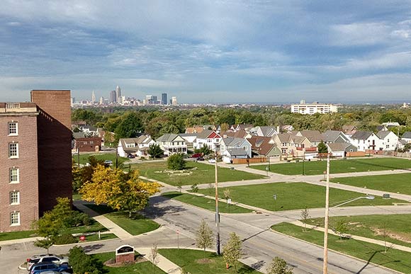 View from St. Lukes