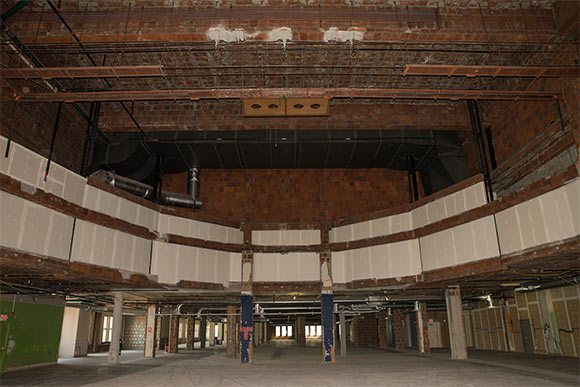 10th floor rotunda that goes all the way up to the 11th floor