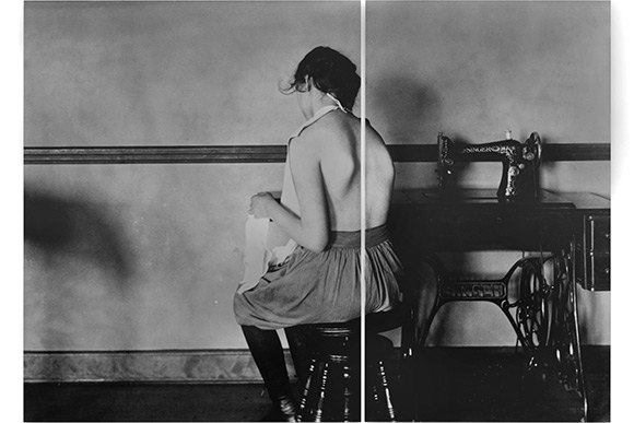 Lisa Oppenheim, Elizabeth Rudensky. Right dorsal curve.