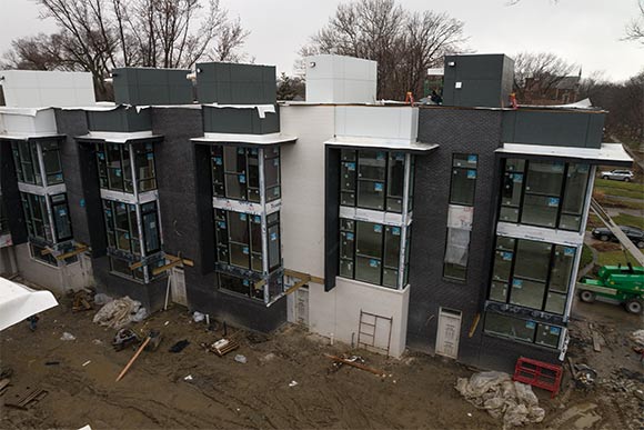 95 Lake under construction