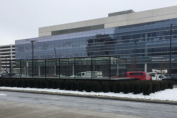 Taussig Cancer Center skylight