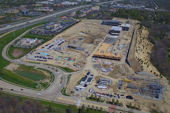 Pinecrest aerial view