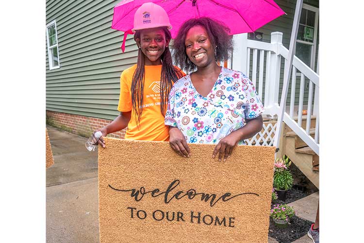 Yulonda Amey and her daughter Nayira