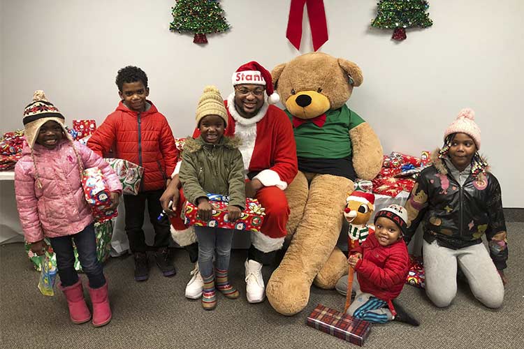 Stanley Gordon as Santa