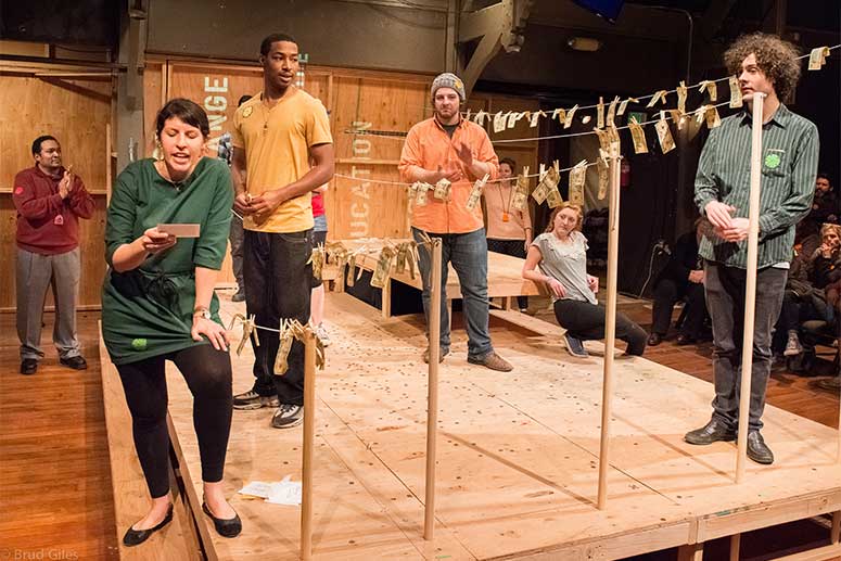 Regional Premiere of Sojourn's HOW TO END POVERTY at Portland Playhouse