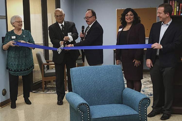 Ribbon cutting for the new CoWork Oberlin: Powered by LaunchHouse