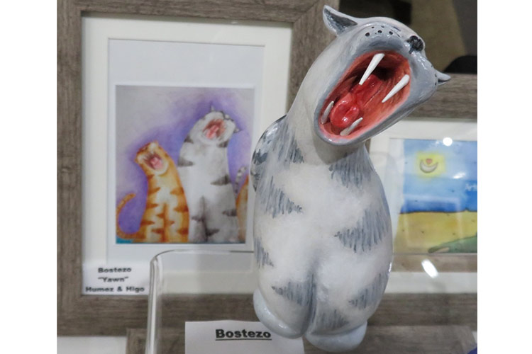 Humez/Higo Gabaronne work-in-progress: a kitty from Bostezo