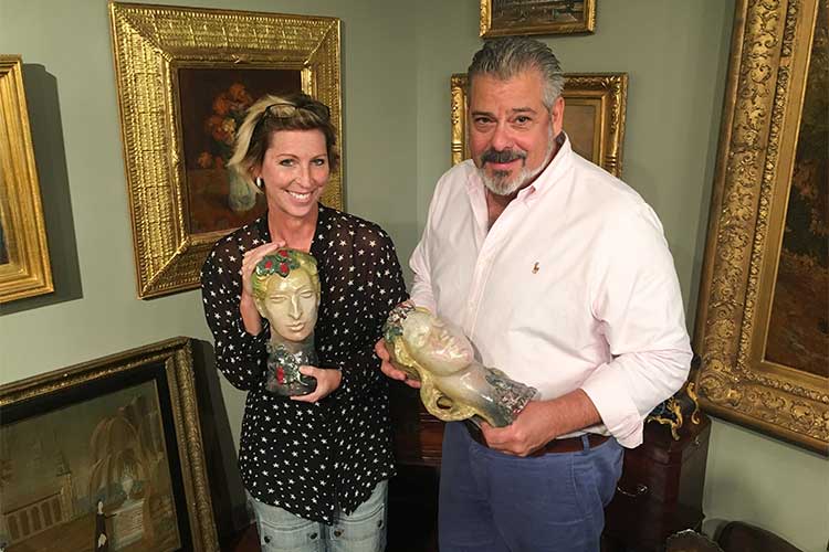 <span class="content-image-text">Cynthia Maciejewski and Ronald Greenwald, co-founders of Neue Auctions</span>