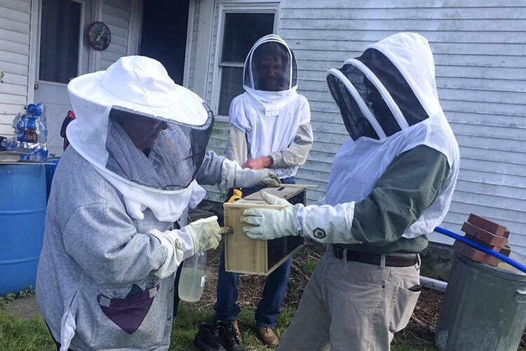 The beekeeping project at St. Herman House – FOCUS Cleveland