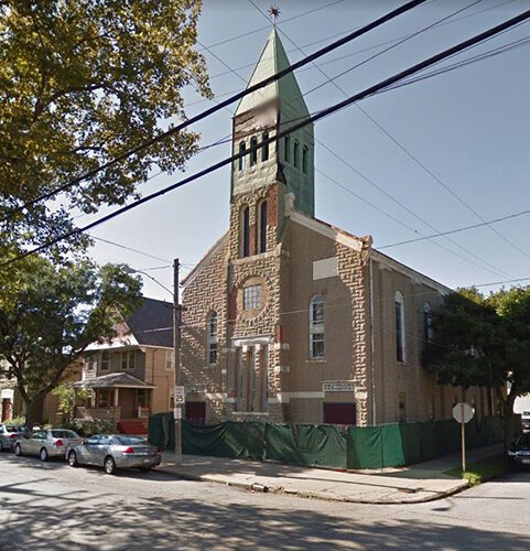 <span class="content-image-text">Former Foursquare Church to be converted into a two-and-a-half story school building</span>