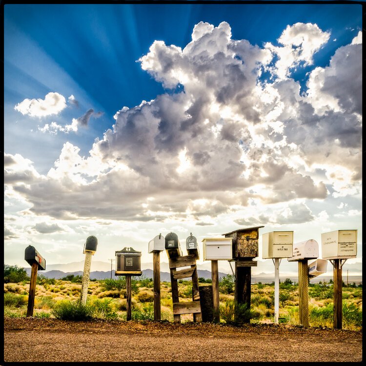 Mailboxes and God Rays