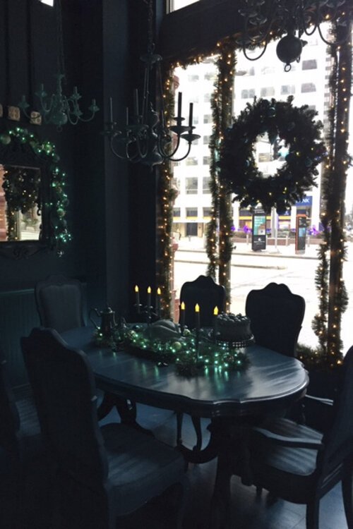 This year's theme is going home for the holidays.