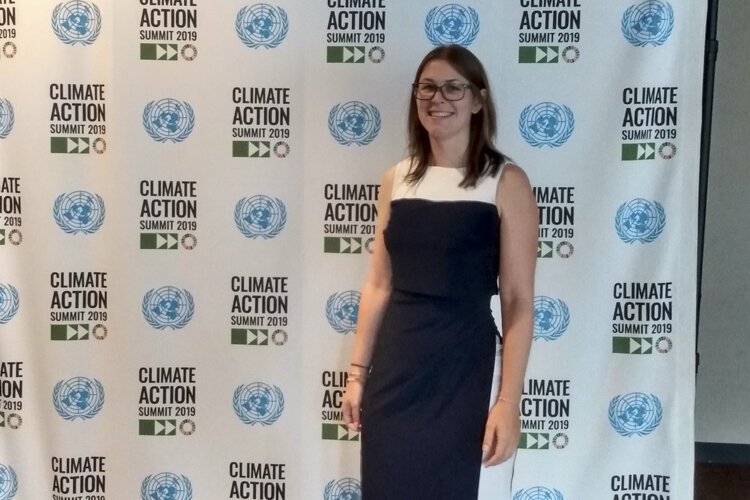 <span class="content-image-text">Elena Stachew was one of 500 youth leaders chosen to attend the UN Youth Climate Summit.</span>