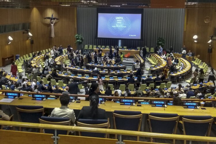 The UN hosted its first Youth Climate Summit in September 2019.