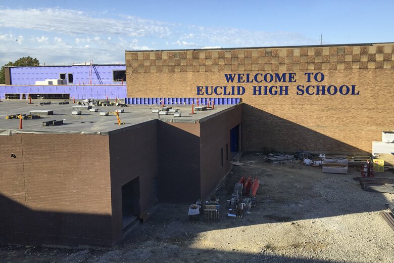 Price tag for the Euclid High School project is $123 million.