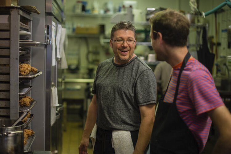 Chef Brian Doyle, owner of Café Avalaun