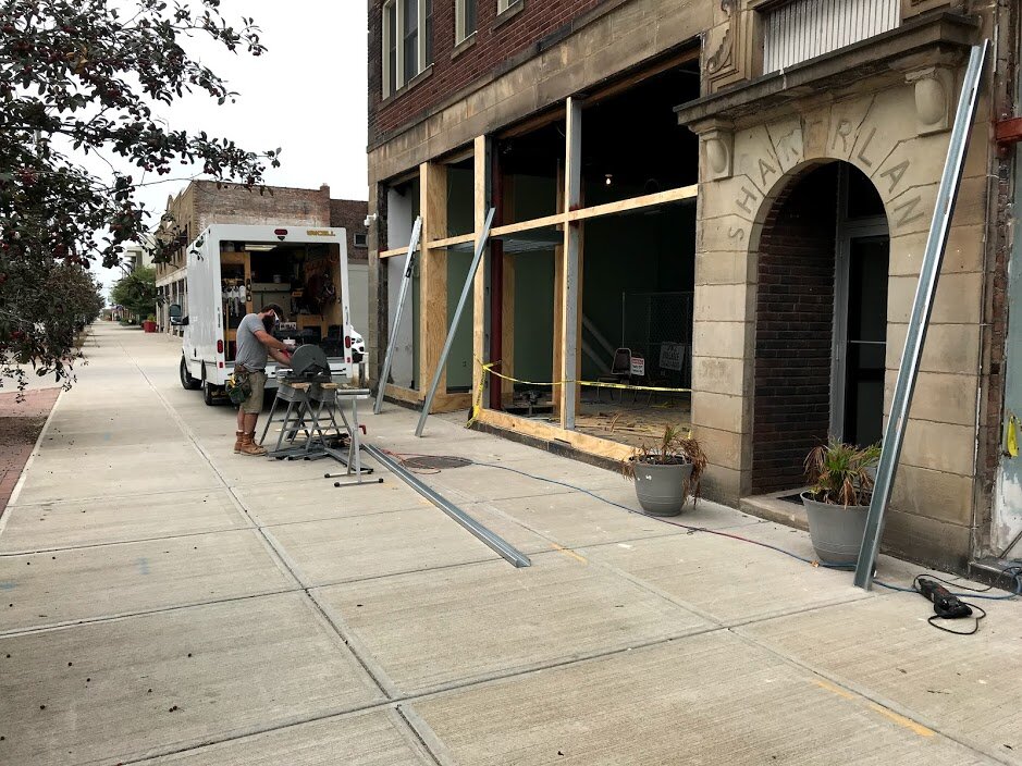 The UnBAR Cafe was wide open in October. Now it's open for business.