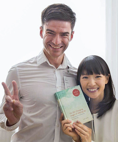 Chris Beers and Marie Kondo