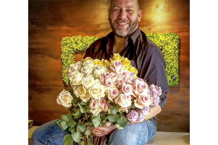 Scott Robertson of Stems Fleur floral and gift boutique in Cleveland Hts.