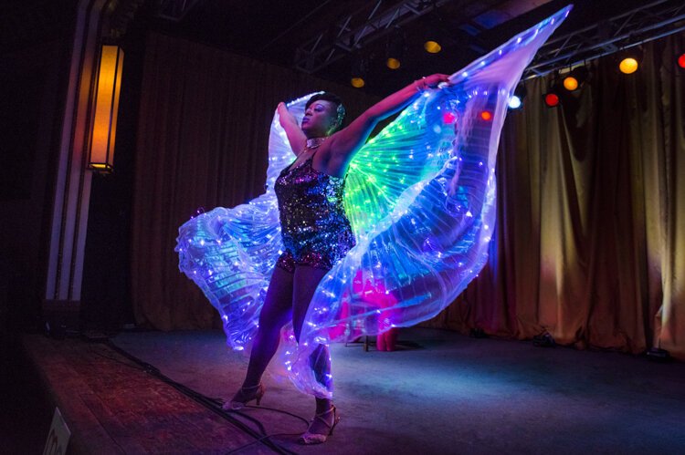 ady Slay - Caramel Revue - A Black Burlesque Revue at the Beachland Ballroom-