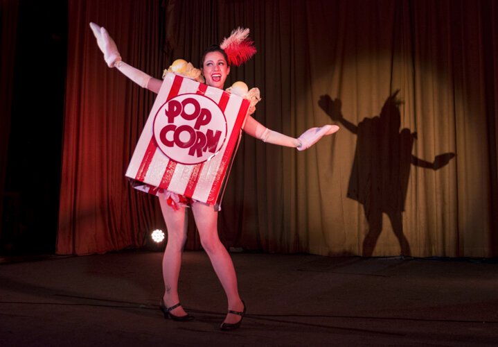 Dahlia DLuxe - The 4th Annual International Ohio Burlesque Festival 2014