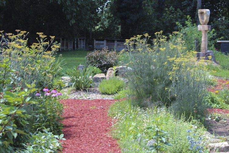 This African Village Community Garden grew out of Cleveland's Summer Sprout program.