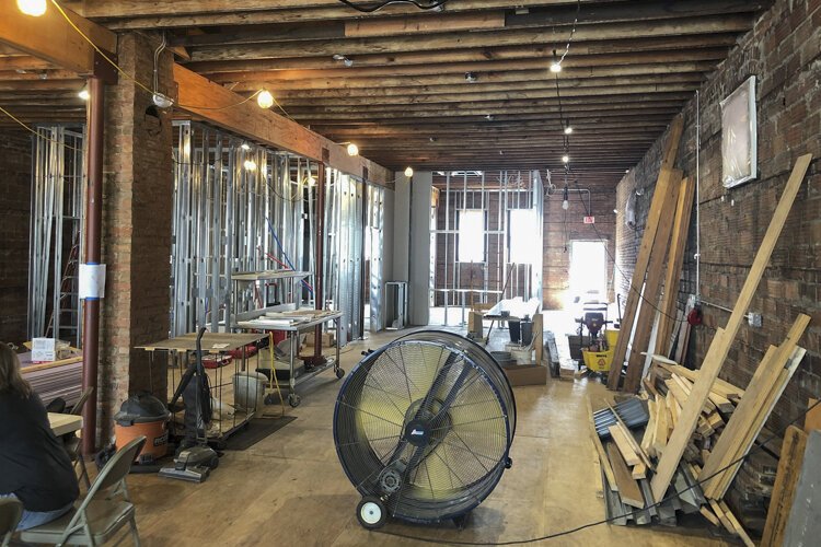 Work in progress at Voodoo Brewery Cleveland